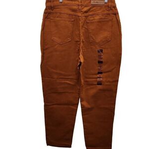 Bill Blass Jeans Women's Easy Fit High Rise Baggy Jeans Camel Colored Size 12 Sh